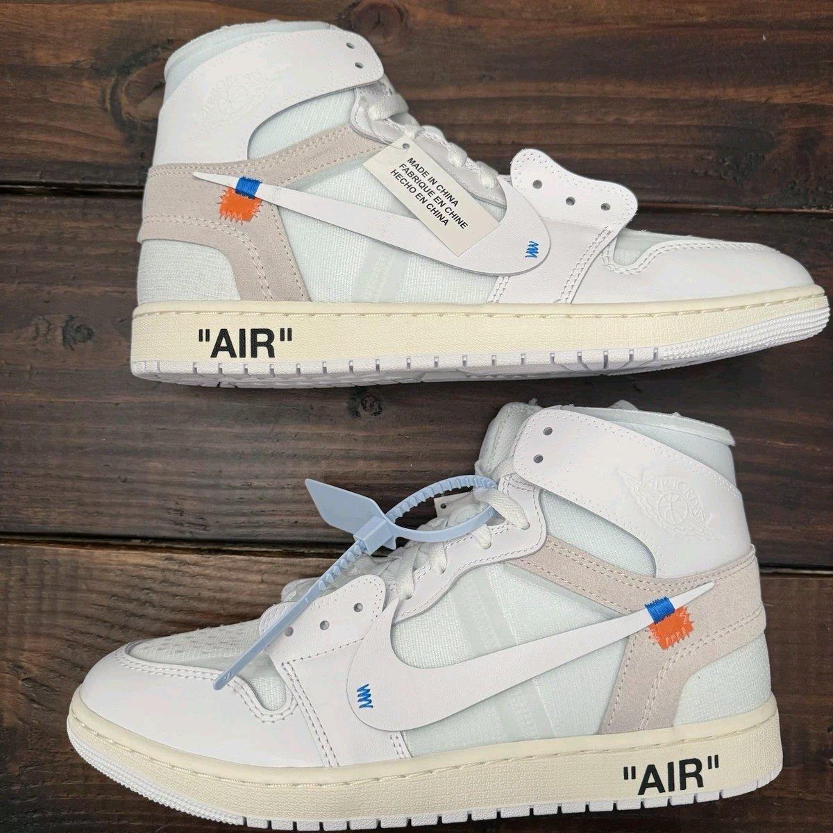 Air Jordan 1 High x VAA Virgil Abloh Archive Alaska Size 12 - Babylon, New York - FleaMarketBay