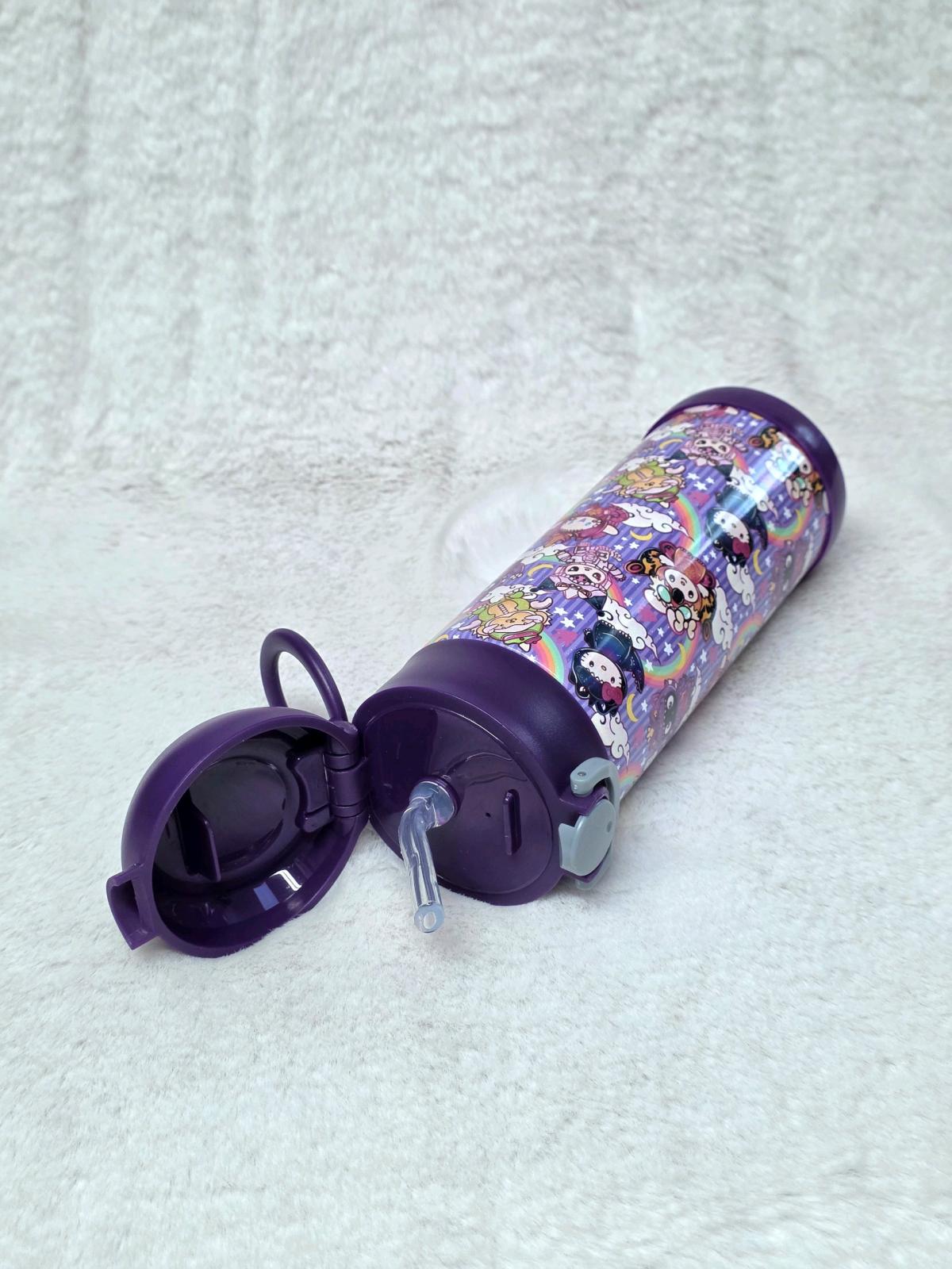 12oz Kids Water Bottle with handle - Carville, Louisiana - FleaMarketBay