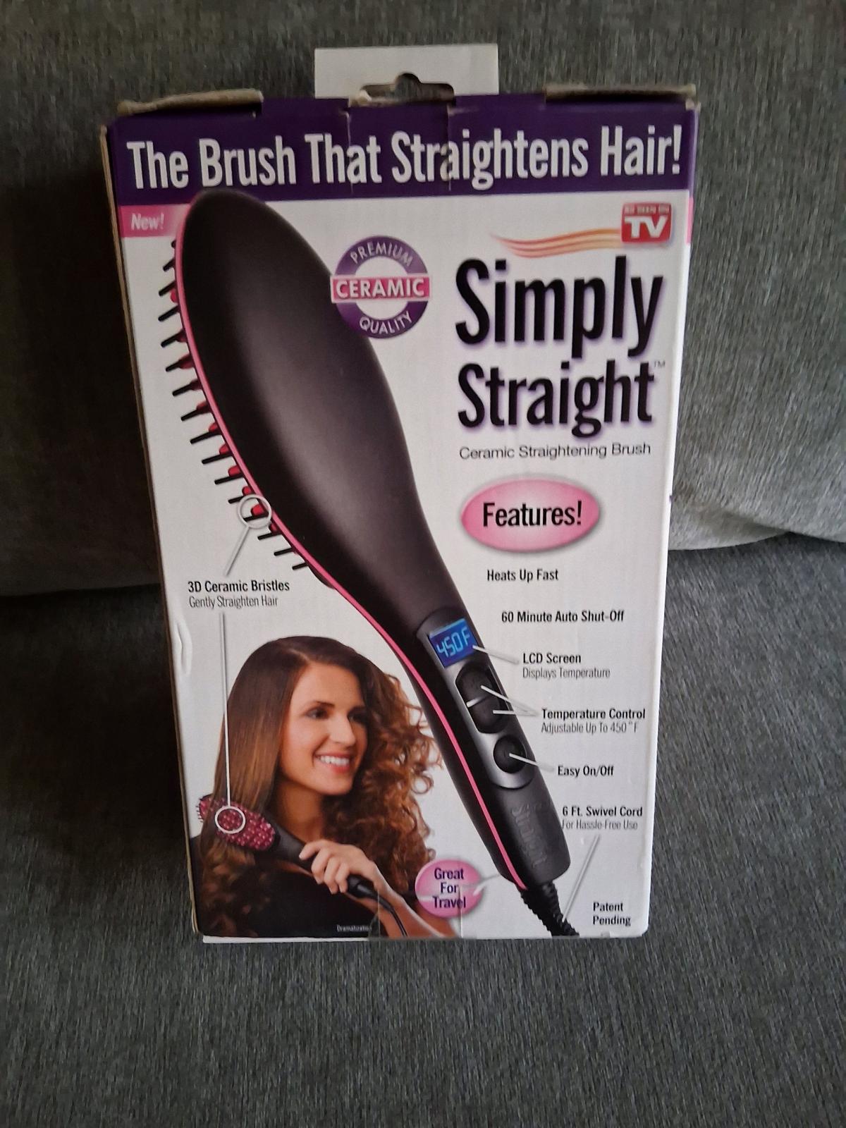 Brand New Simply Straight Professional Heating Brush - Columbia, South Carolina - FleaMarketBay
