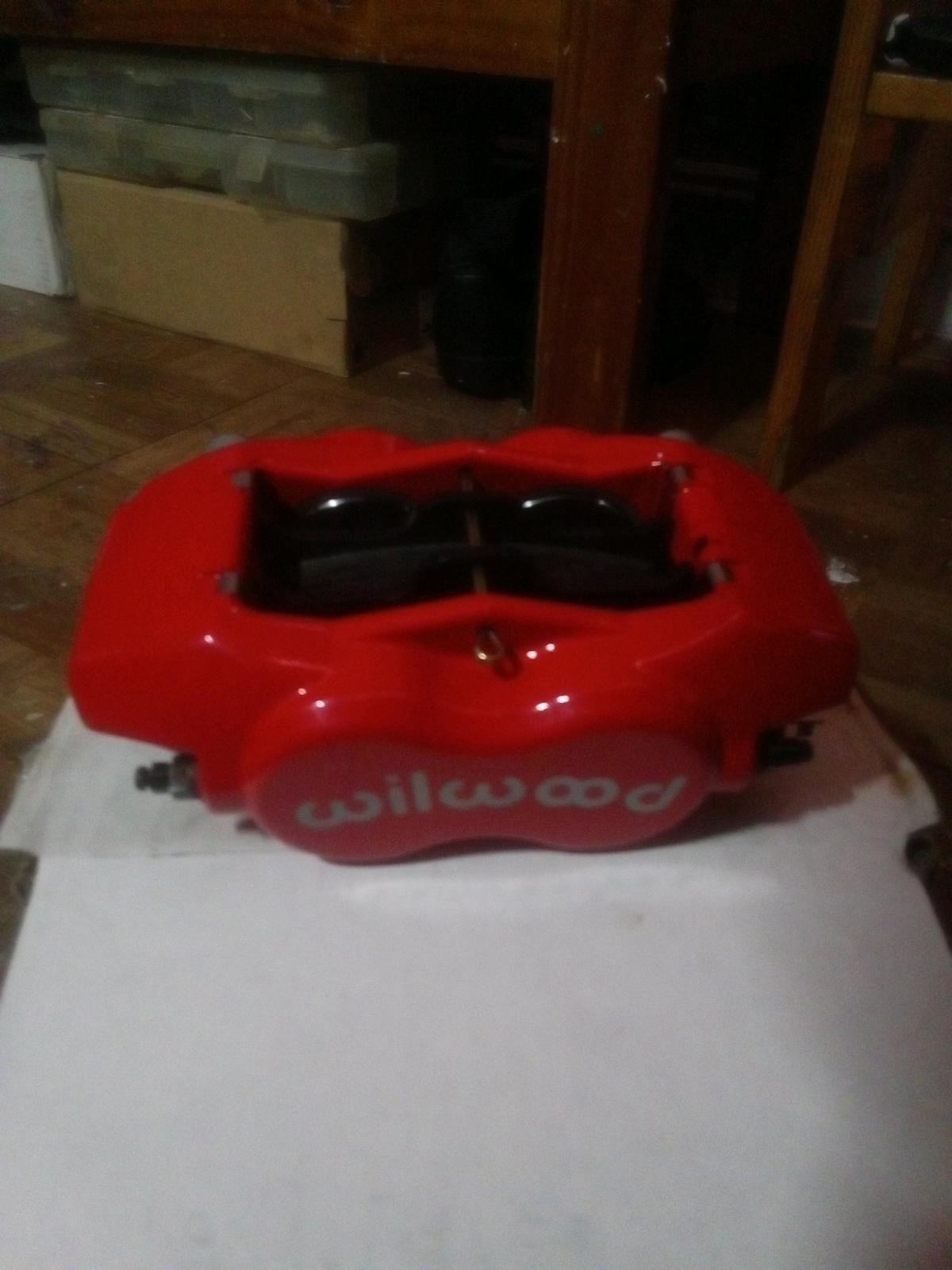 2 wilwood disc brake calipers red - San Bruno, California - FleaMarketBay