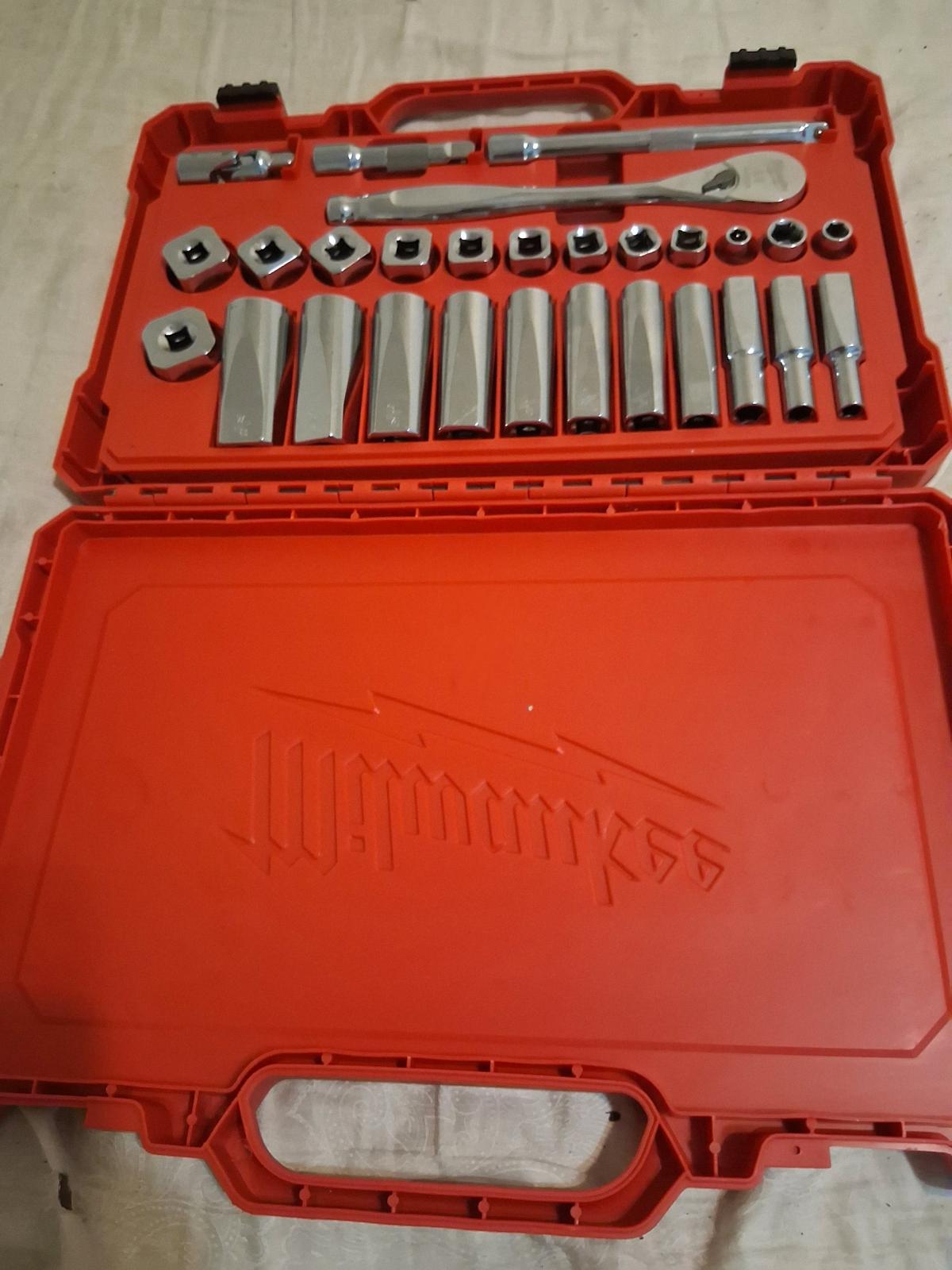 Milwaukee Drive Socket Wrench Set - Merrill, Wisconsin - FleaMarketBay