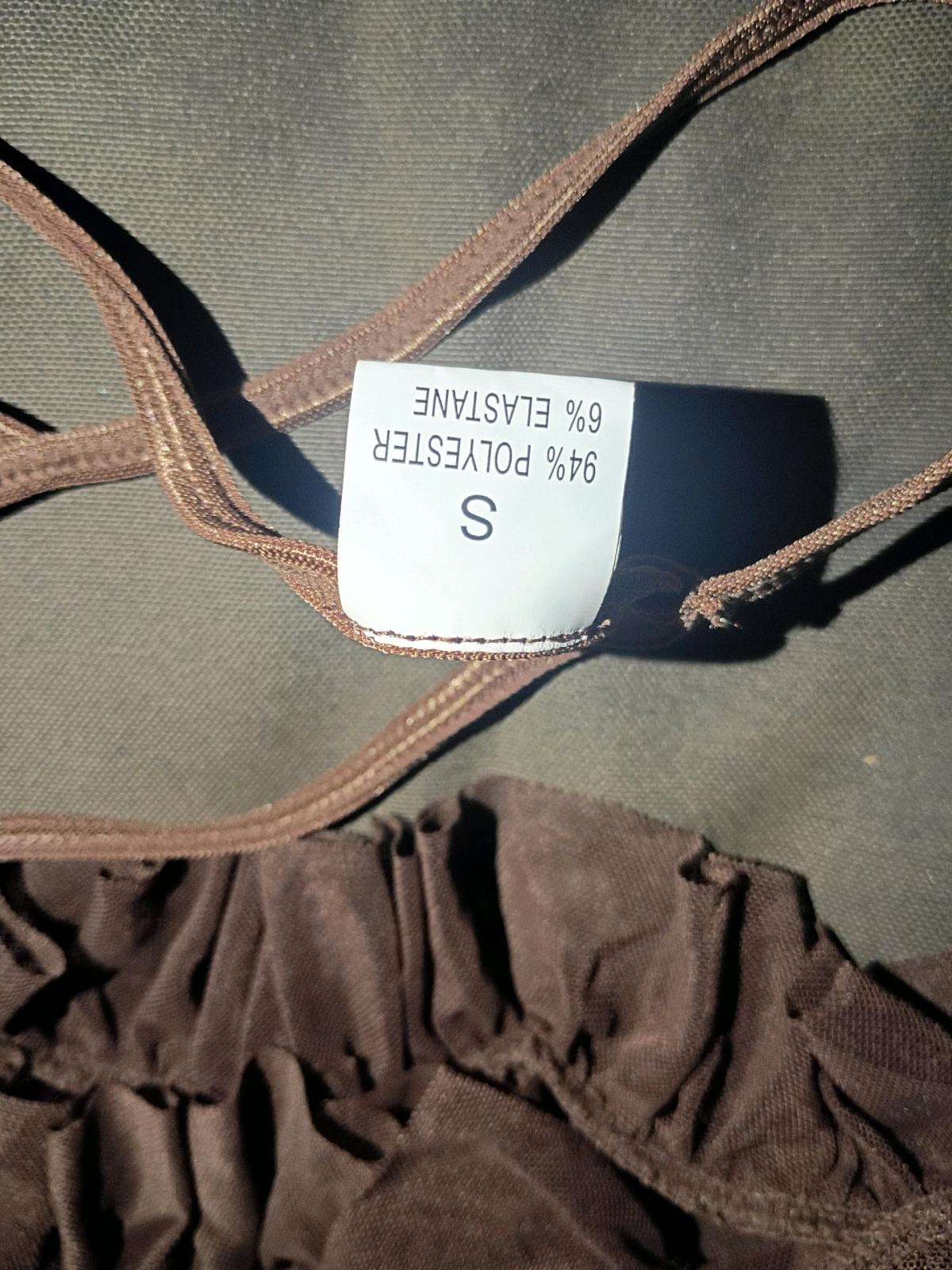 A Sweet Sexy Womans Brown New Top and skirt with Panties - Swansea, South Carolina - FleaMarketBay