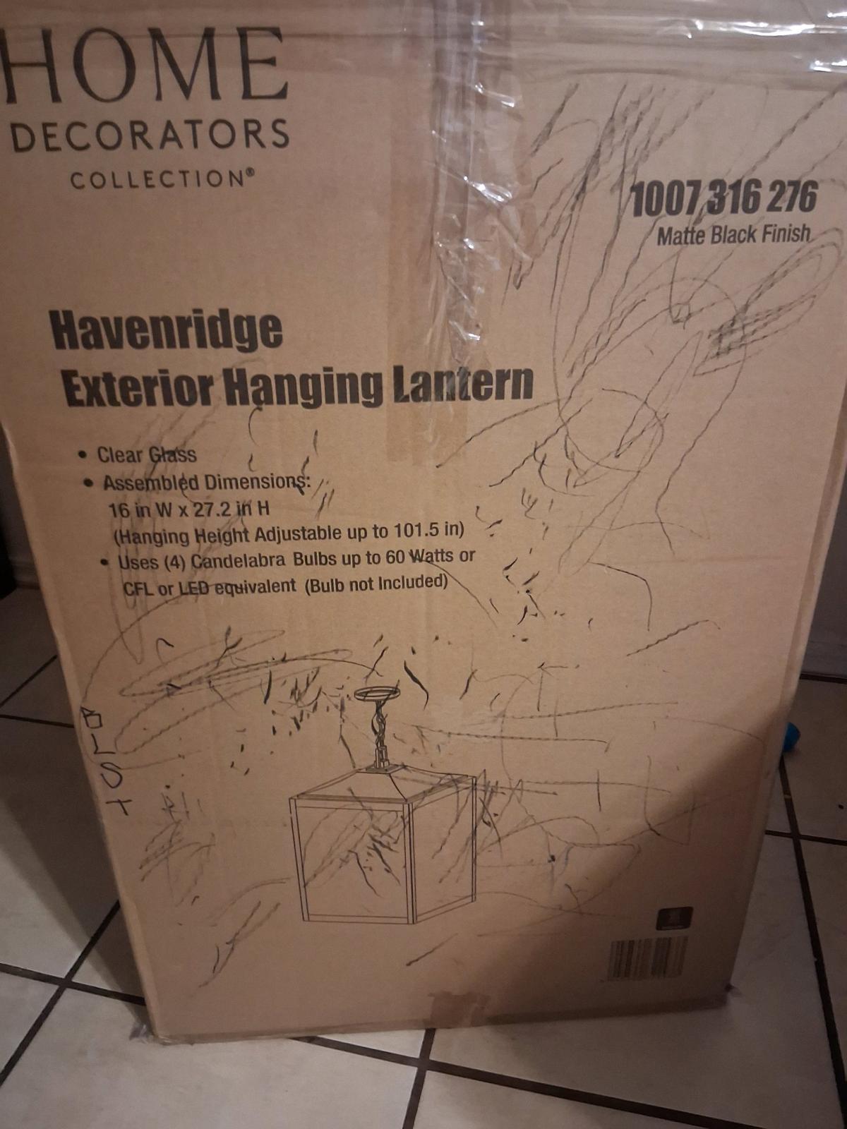 outdoor light fixture description on box - Tucson, Arizona - FleaMarketBay