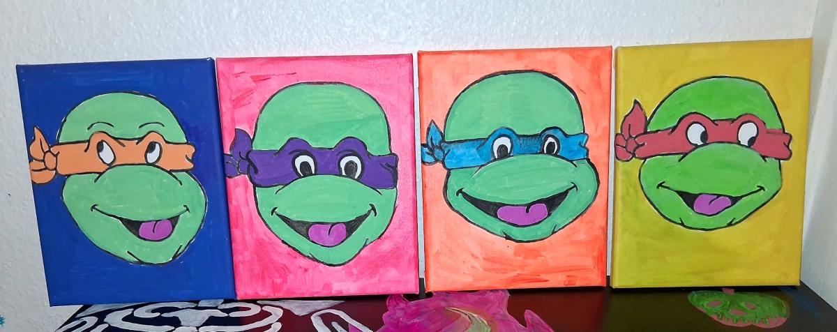 rainbow mutant ninja turtles - Clyde, North Carolina - FleaMarketBay