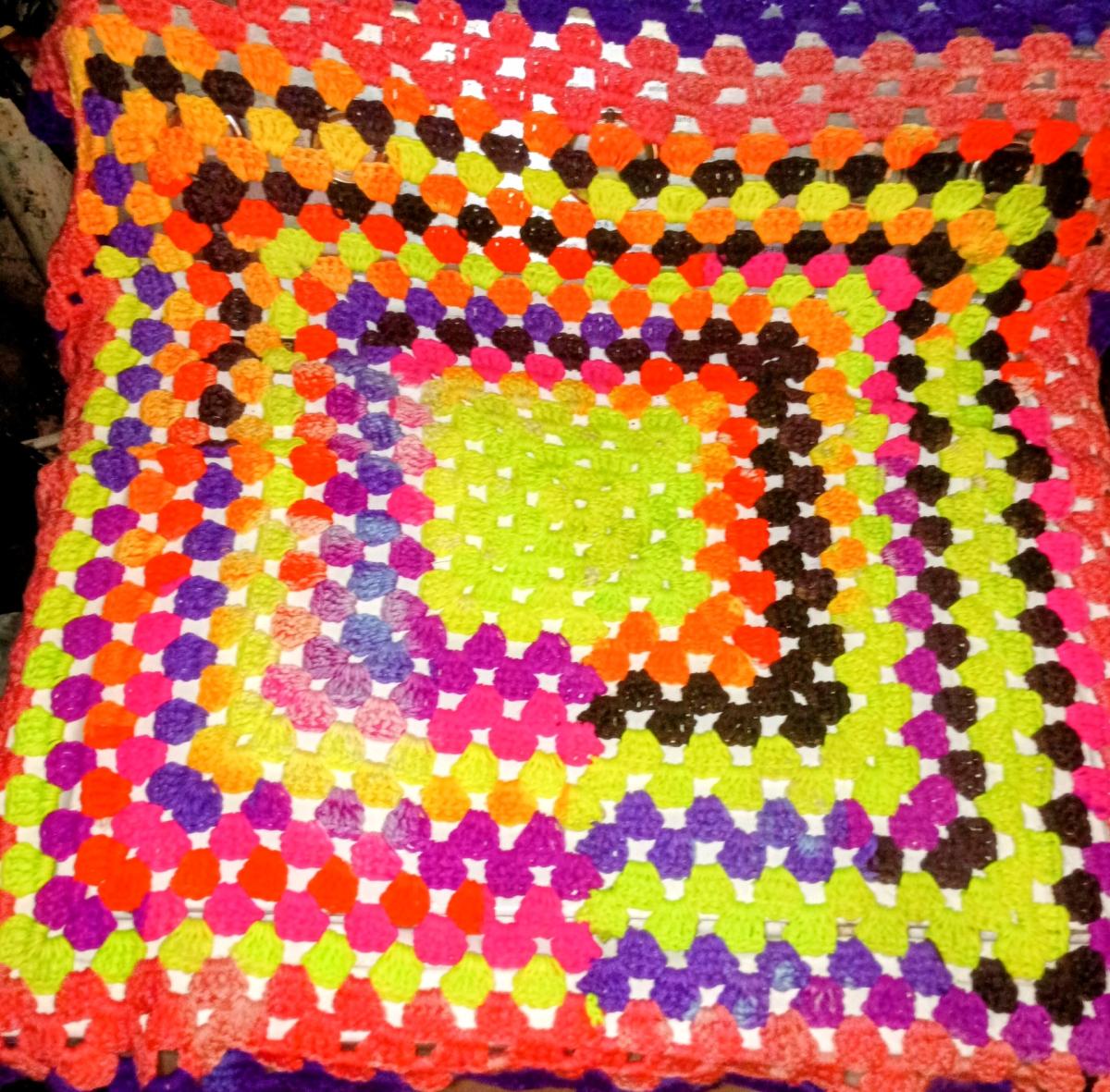 Multi colored Crochet Blankets - Alliance, Ohio - FleaMarketBay