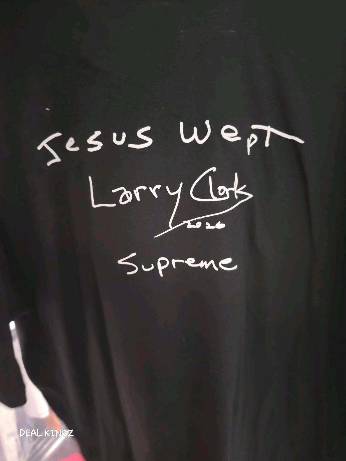 Supreme x Larry Clark With Love Tee Black L New - Allamuchy, New Jersey - FleaMarketBay