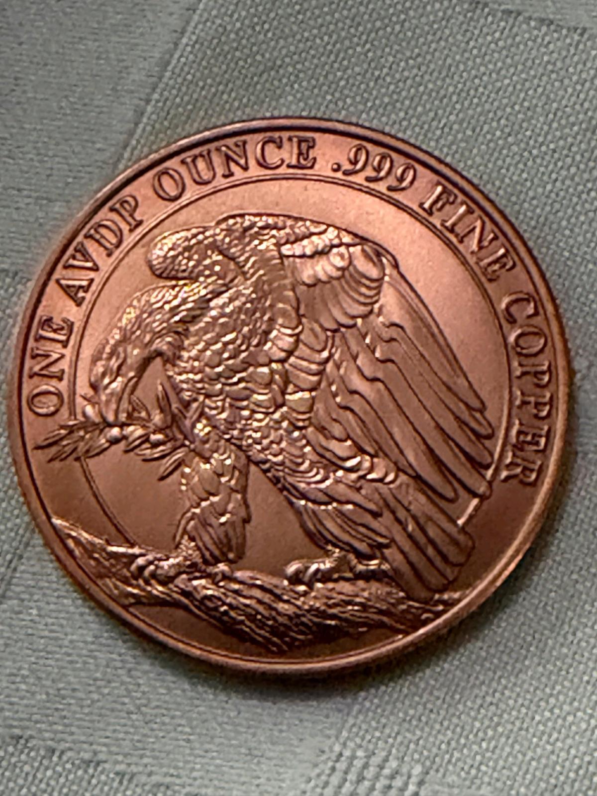 Coins Copper Rounds  Collectible Tokens - Columbus, Ohio - FleaMarketBay