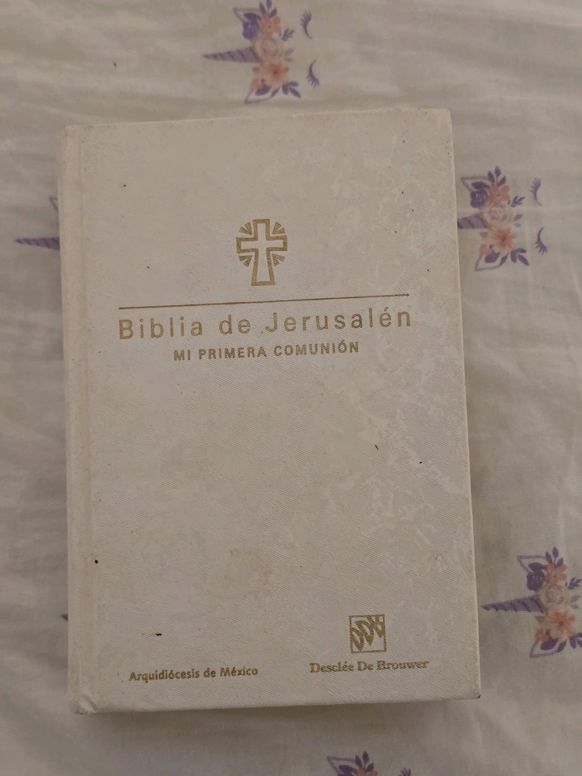 Biblia de Jerusalen para comunion - West New York, New Jersey - FleaMarketBay