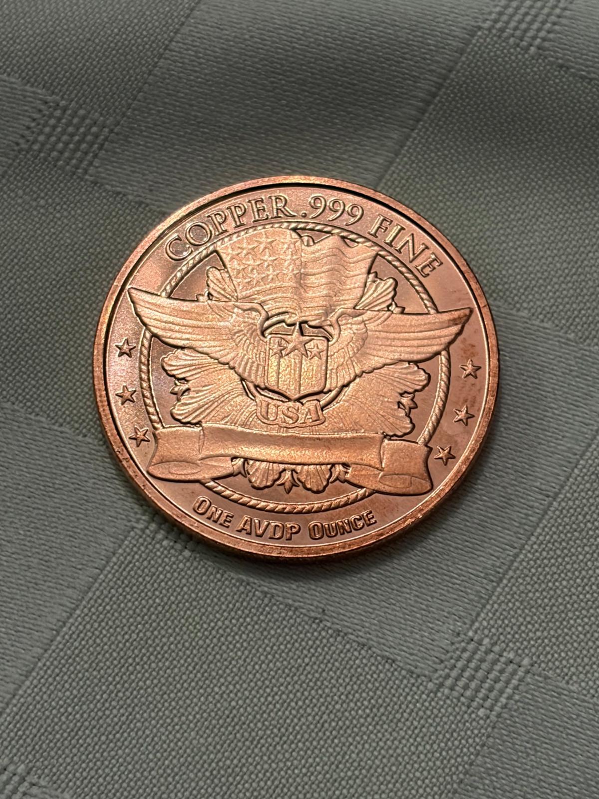 Coins Copper Rounds  Collectible Tokens - Columbus, Ohio - FleaMarketBay