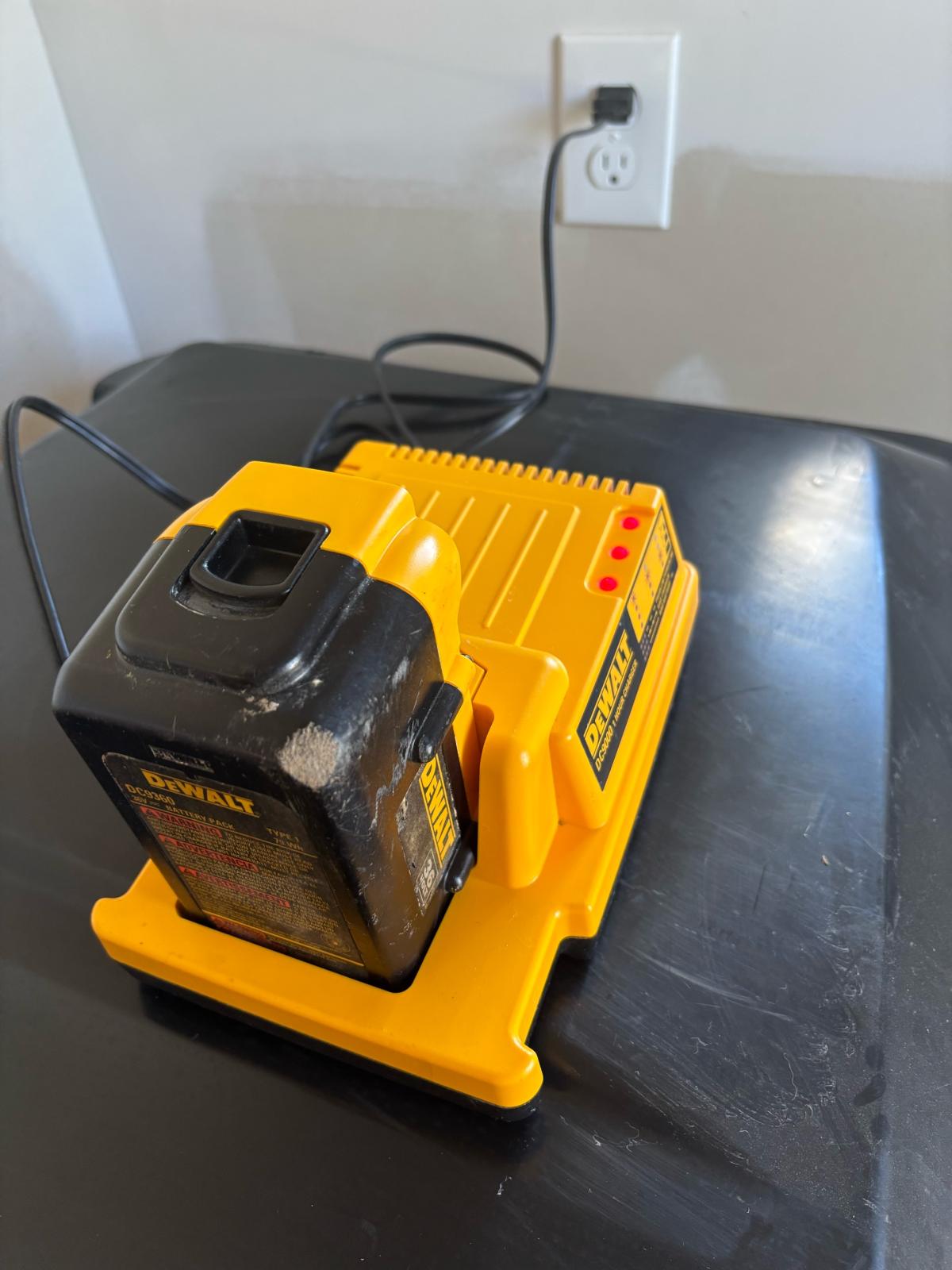 DEWALT 36v Sawzall battery and charger - Bridgeville, Pennsylvania - FleaMarketBay
