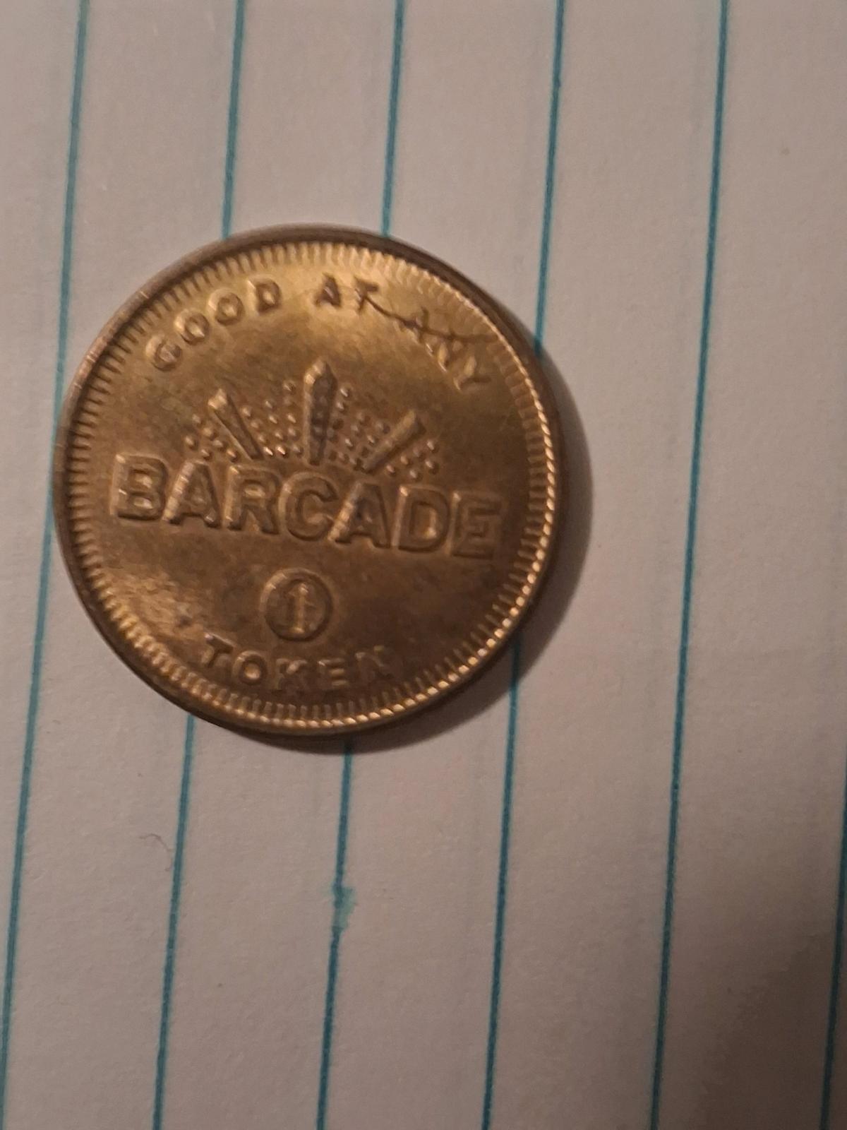 Token from arcade original arcade bar - Philadelphia, Pennsylvania - FleaMarketBay