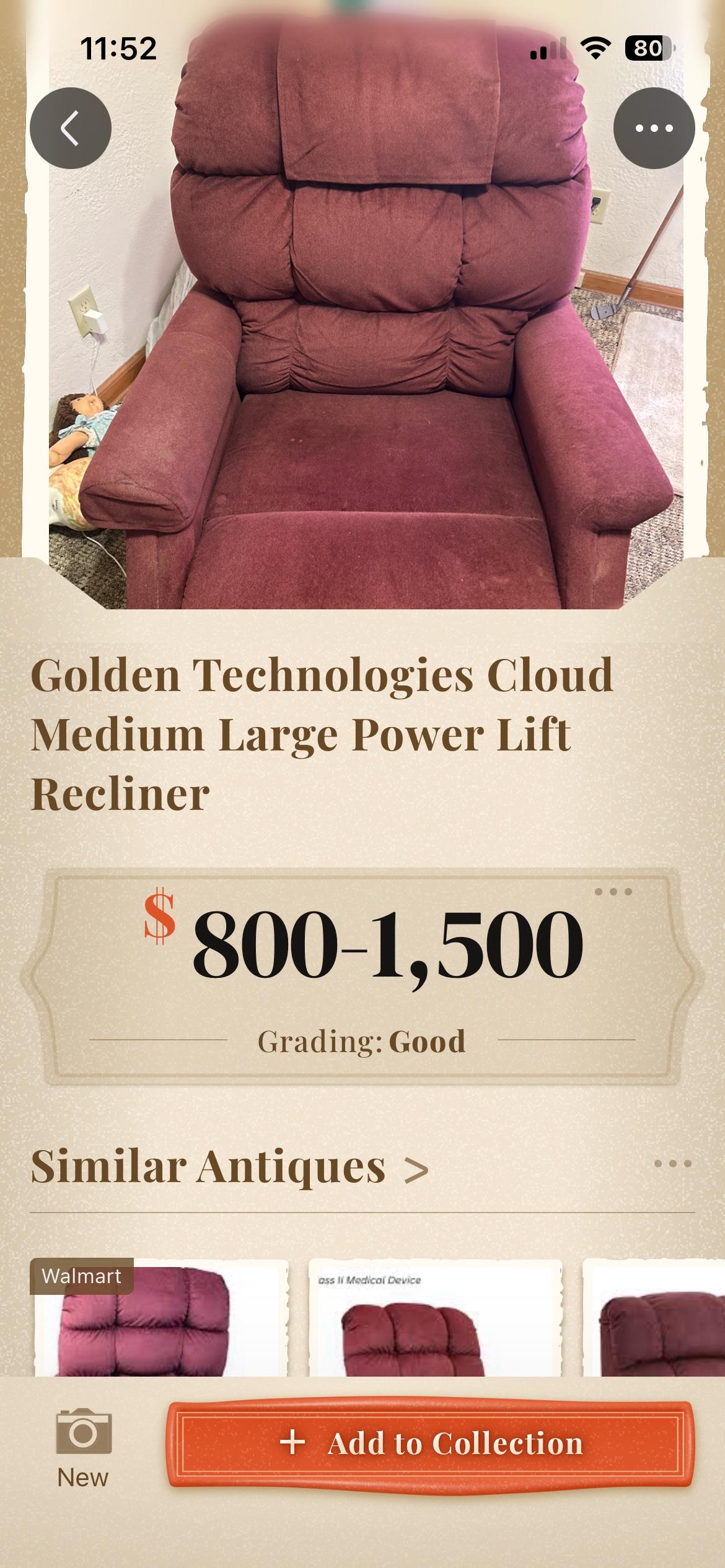 golden lift chair slightly used but near new golden lift cha - Fremont, Ohio - FleaMarketBay