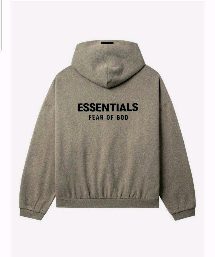 Essentials Fear Of God Logo Hoodie - Ontario, California - FleaMarketBay