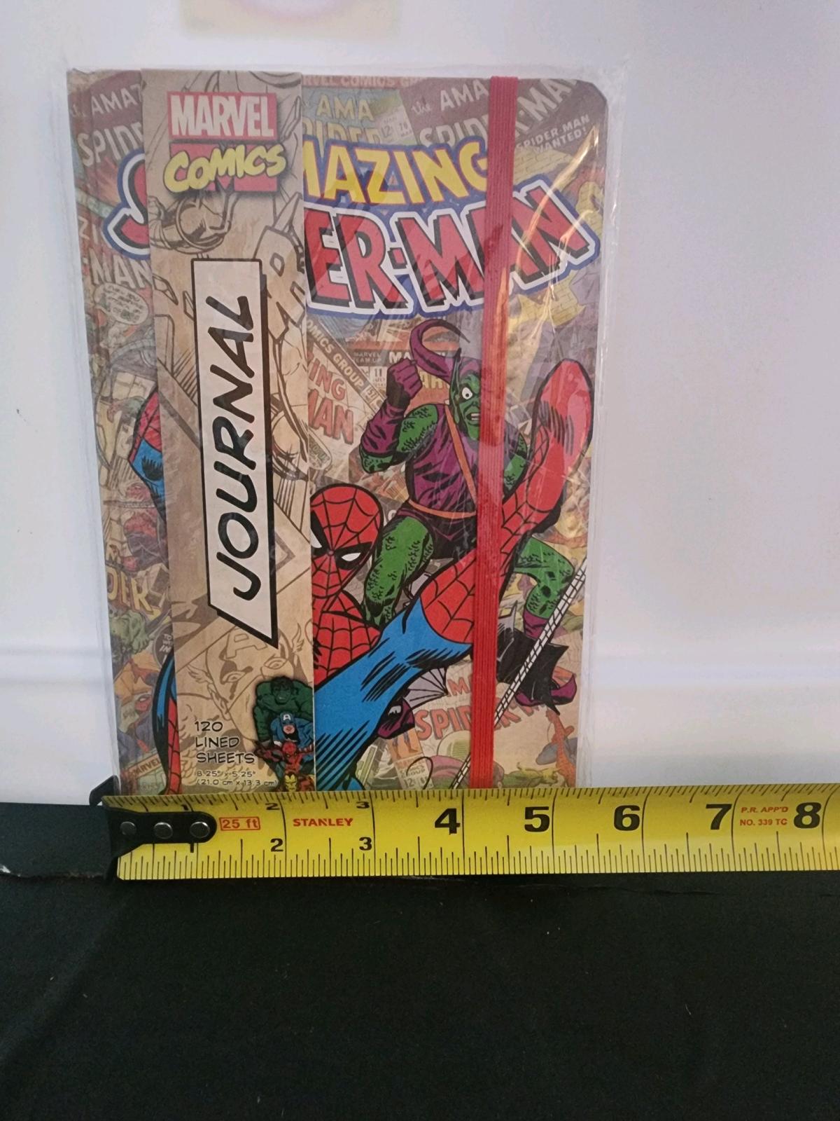 The Amazing SpiderMan Hardcover Journal With 120 Lined Sheet - Ozone Park, New York - FleaMarketBay