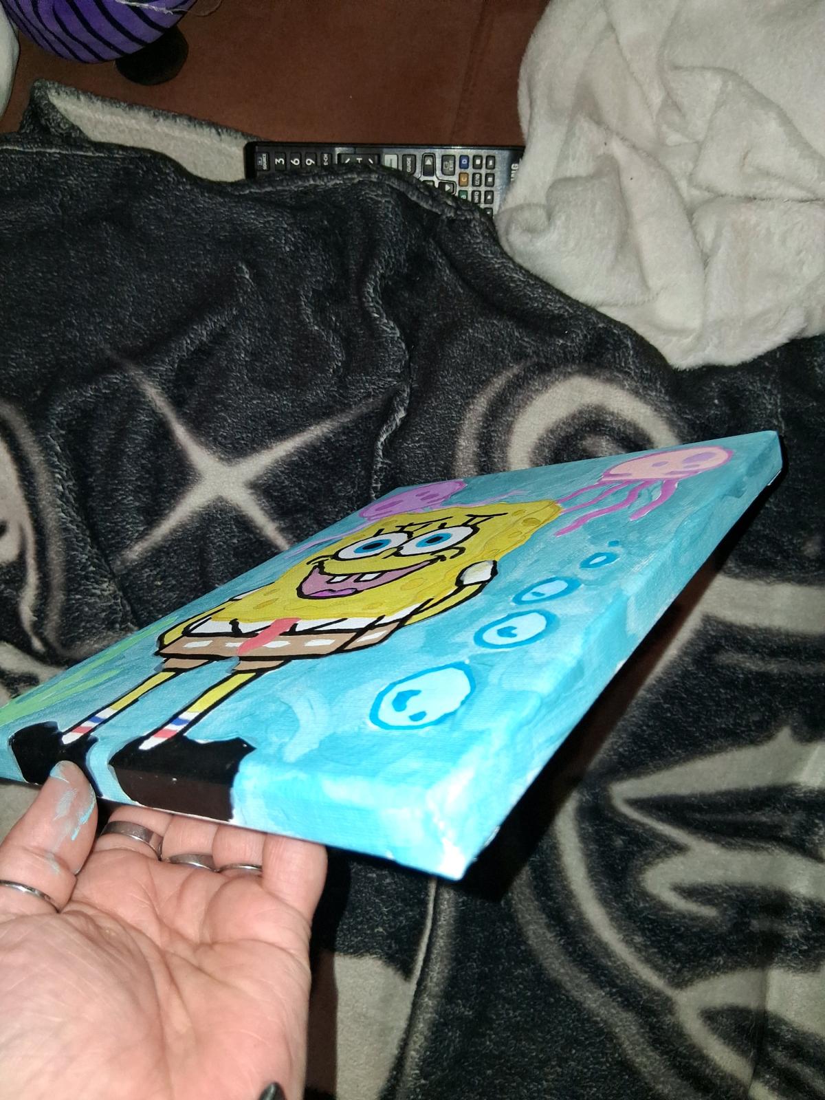 spongbob painting - Clyde, North Carolina - FleaMarketBay