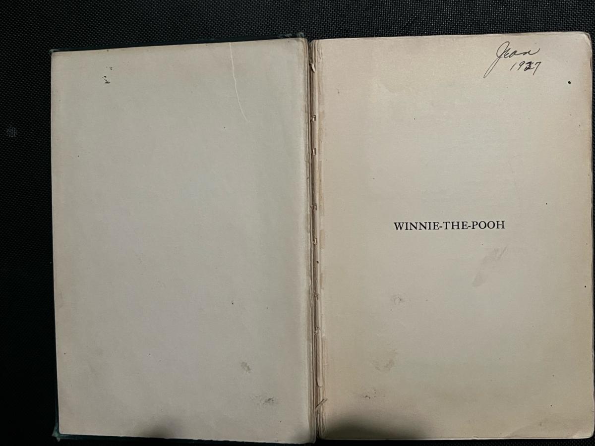 1926 Copy of Winnie the Pooh - Concord, California - FleaMarketBay