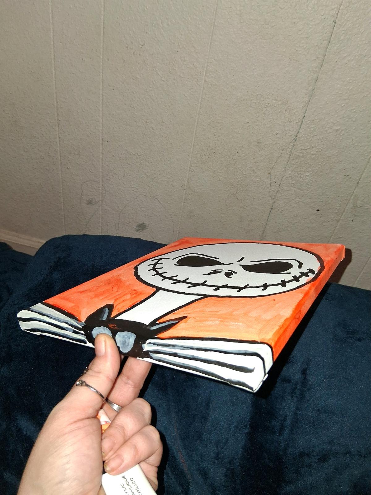 Jack skeleton painting - Clyde, North Carolina - FleaMarketBay
