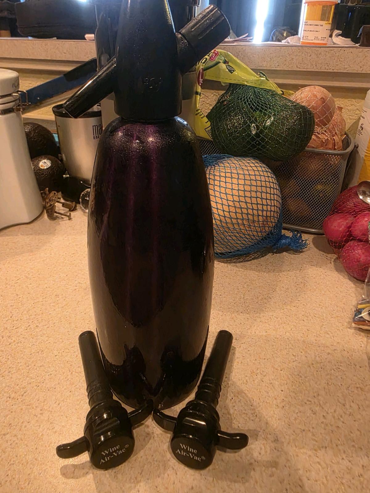 80s soda siphon and 2 wine vacuumed sealers - Austin, Texas - FleaMarketBay