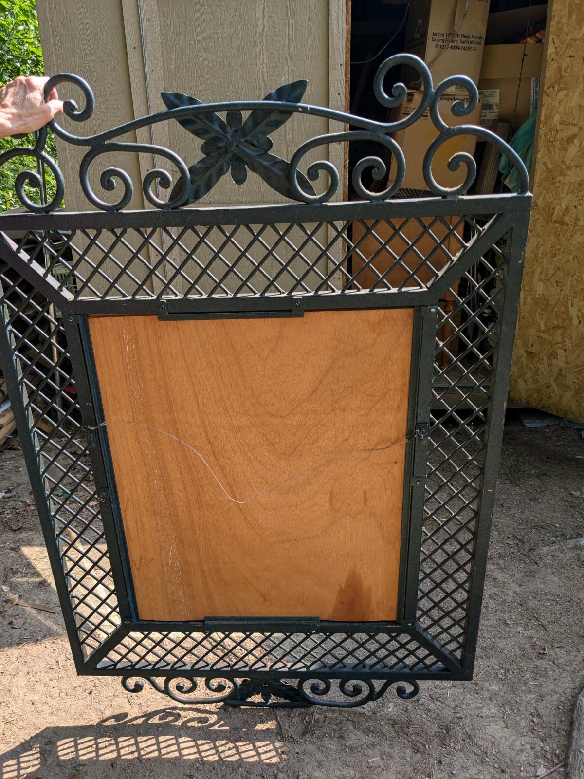 Ethan Allen wrought iron mirror - Lynchburg, Virginia - FleaMarketBay