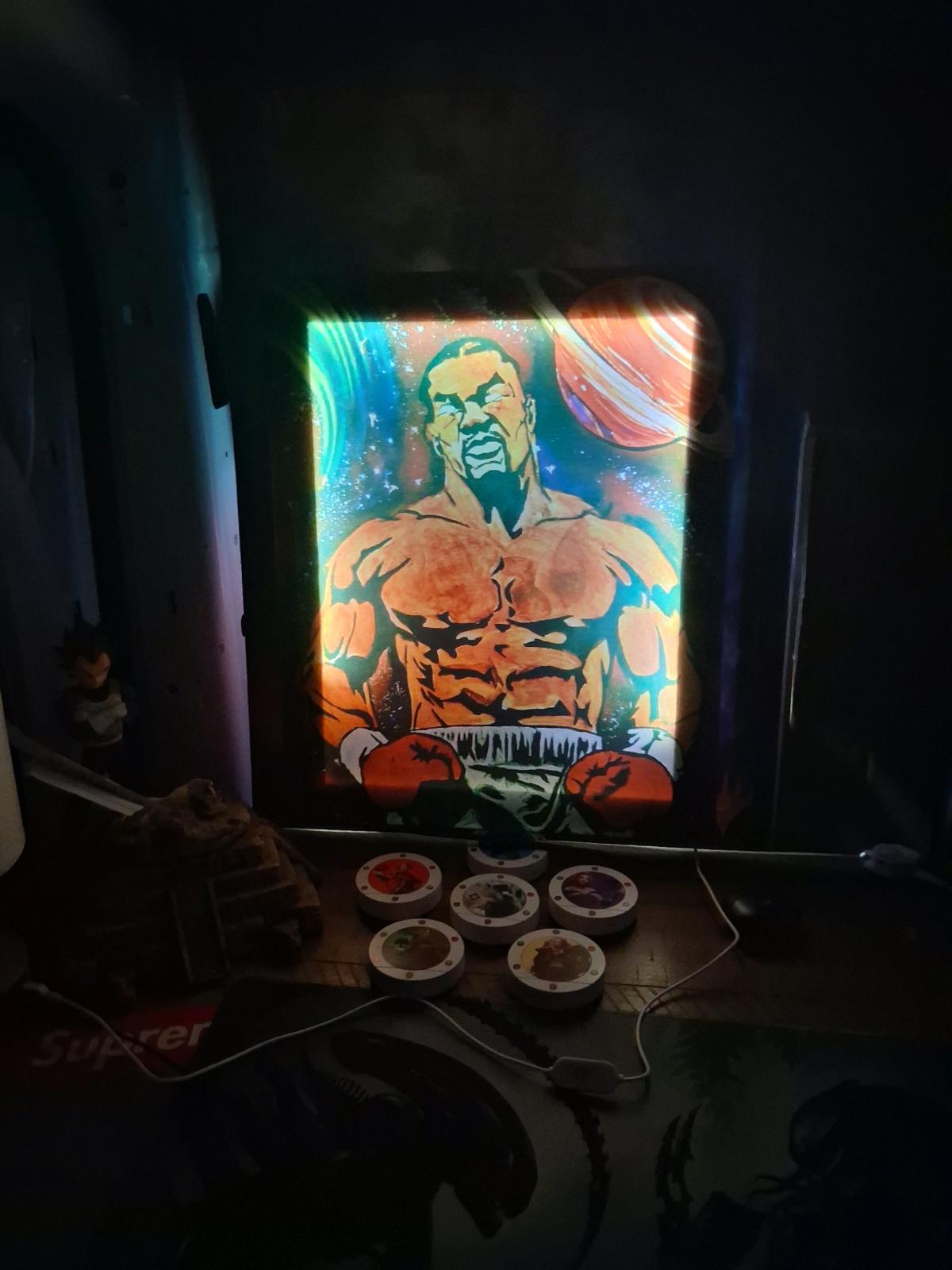 Mike Tyson canvas - Houston, Texas - FleaMarketBay