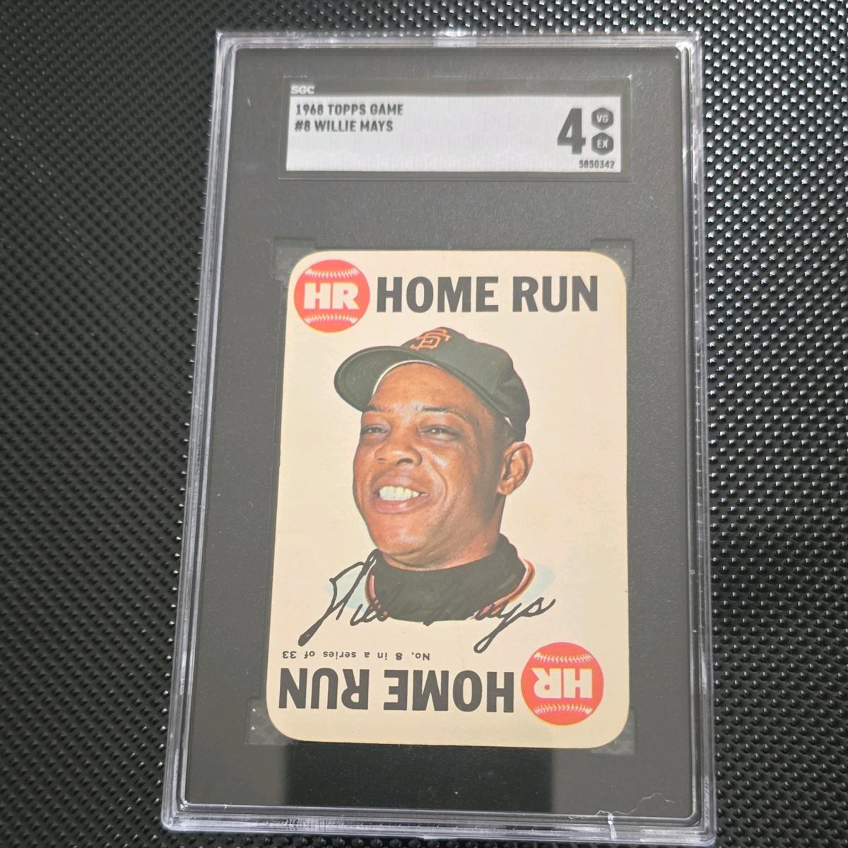 1968 Willie Mays card - Mora, Minnesota - FleaMarketBay