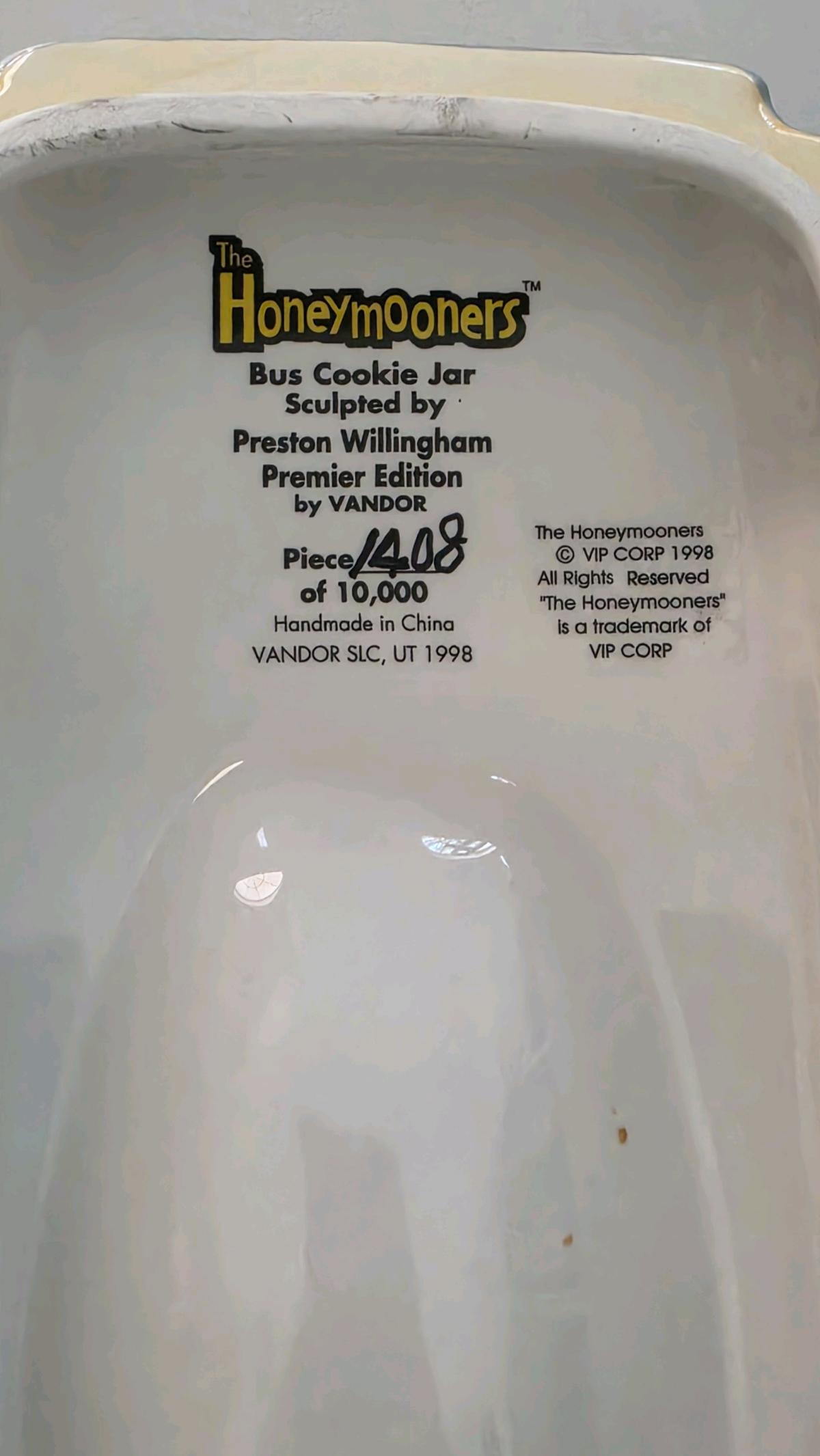 The Honeymooners Cookie Jar TV Show NYC Bus - Tampa, Florida - FleaMarketBay