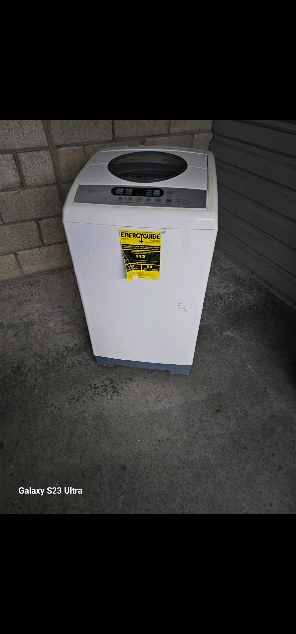 16 CU ft RCA washing machine  family H 35 x w 20 x D 21 work - Los Angeles, California - FleaMarketBay