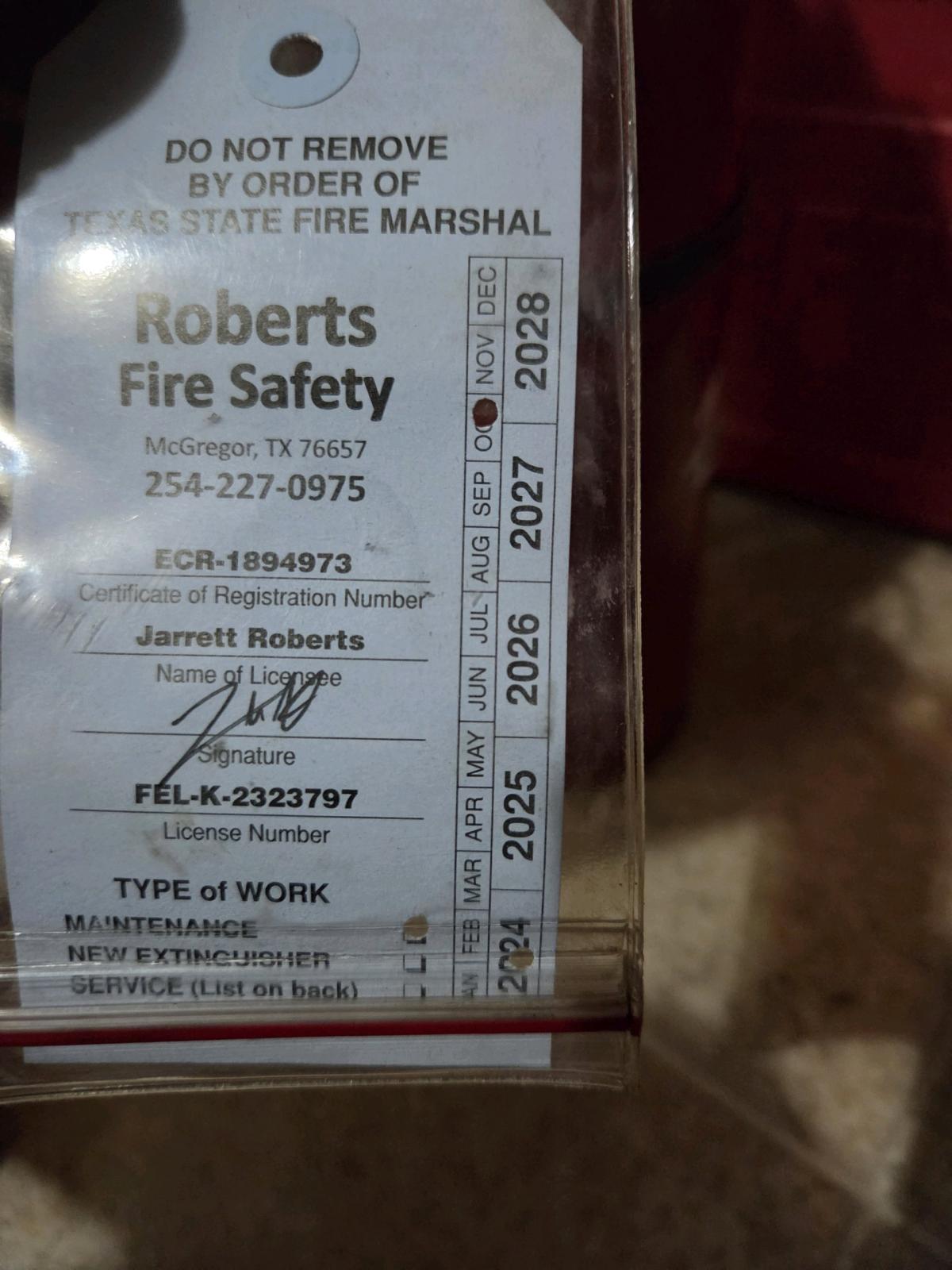 10 Pounds Fire Extinguisher - Killeen, Texas - FleaMarketBay