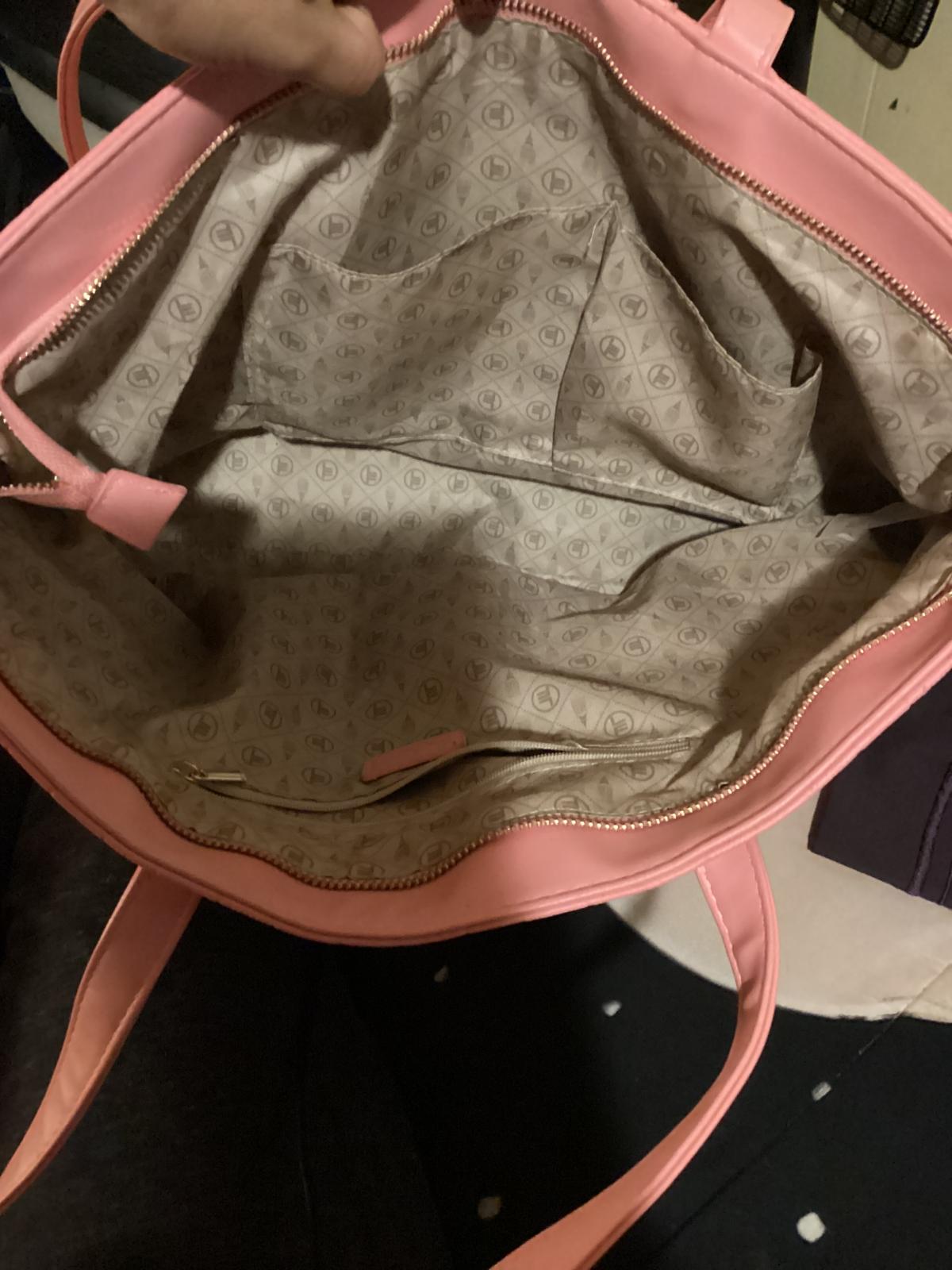 New Large London Fog Pink Leather Purse with original price. - , Tennessee - FleaMarketBay