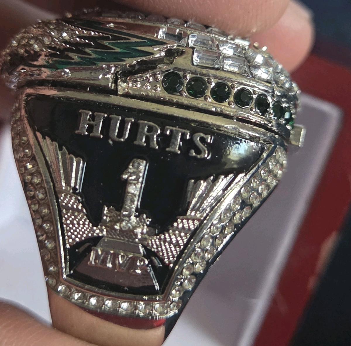 Eagles Ring Hurts size 11 - Lansdale, Pennsylvania - FleaMarketBay