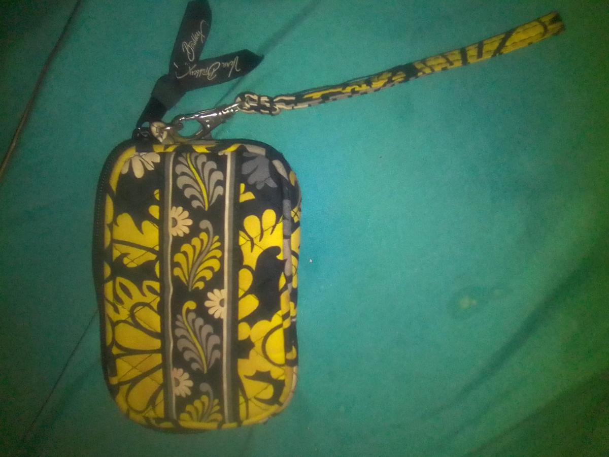 Vera  Bradley Wristlet yellow black and olive - New Florence, Pennsylvania - FleaMarketBay