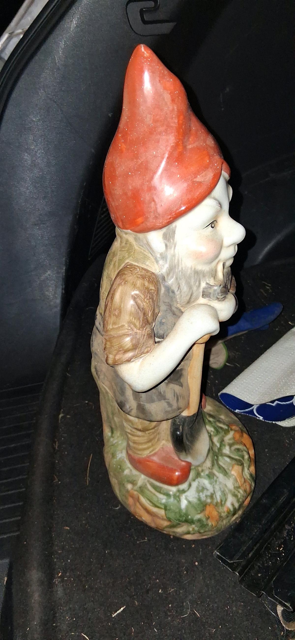 vintage early 1900s german garden gnome - Russellville, Alabama - FleaMarketBay