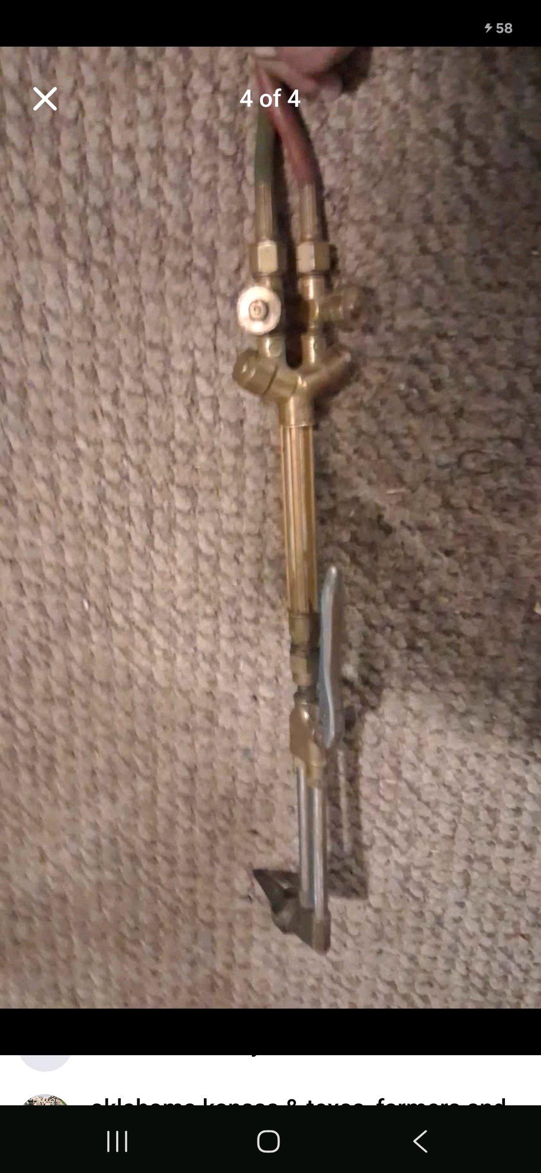 Victor medalist cutting tourch set - Choctaw, Oklahoma - FleaMarketBay