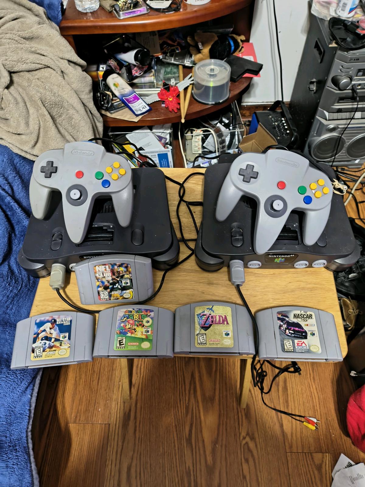 2 Nintendo 64 consoles with games - Richmond, Virginia - FleaMarketBay