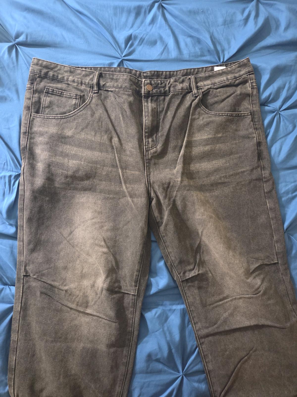 Mens jeans black washed denim sz 42  NEW - Eden, North Carolina - FleaMarketBay