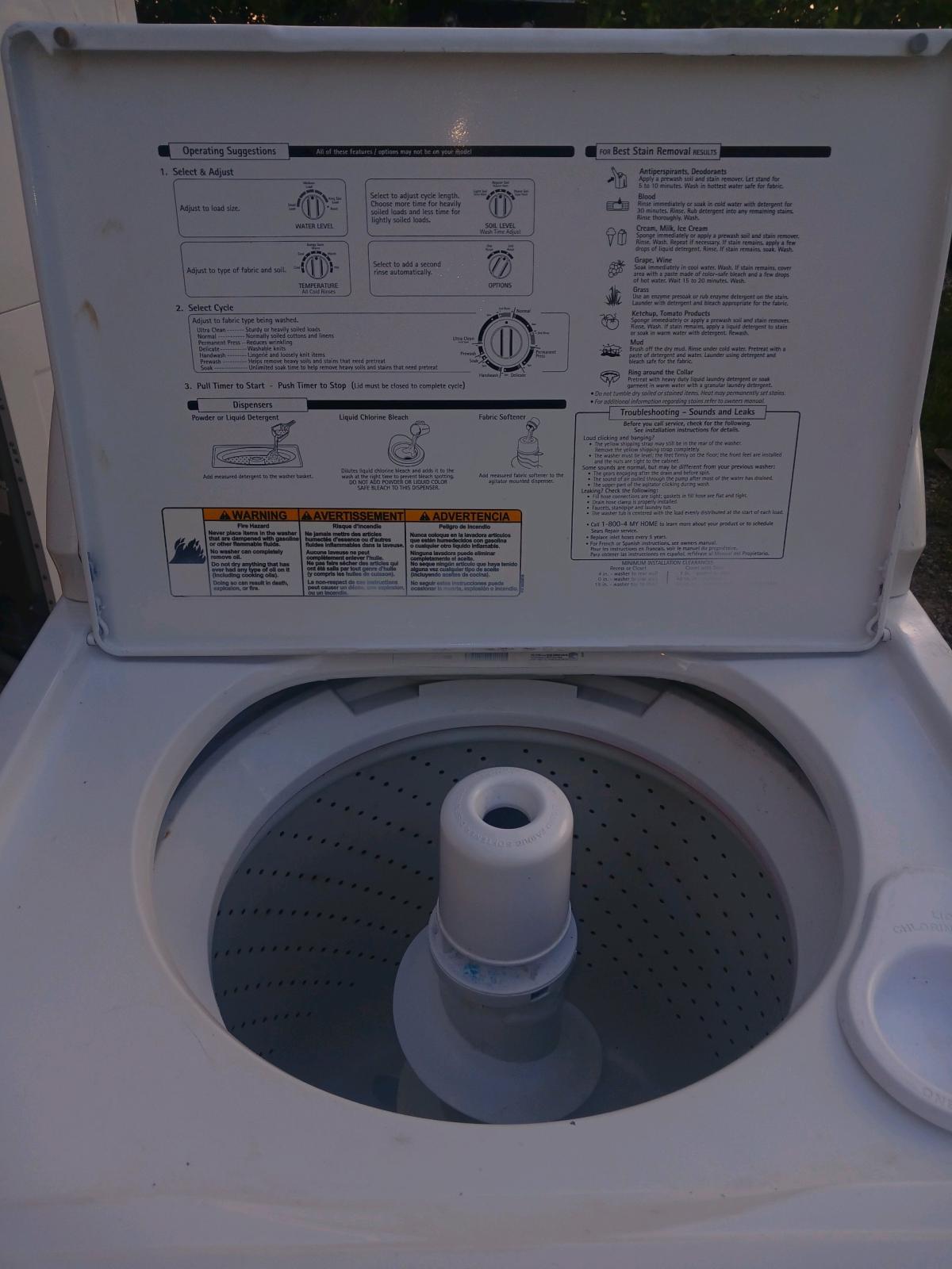 Kenmore washer machine - Naples, Florida - FleaMarketBay
