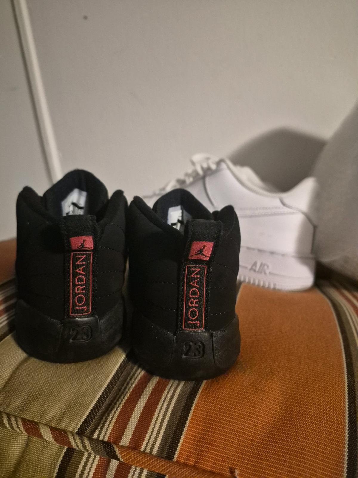 Air Jordan 12 Retro Toddler Sneakers  Black - Lake Worth, Florida - FleaMarketBay