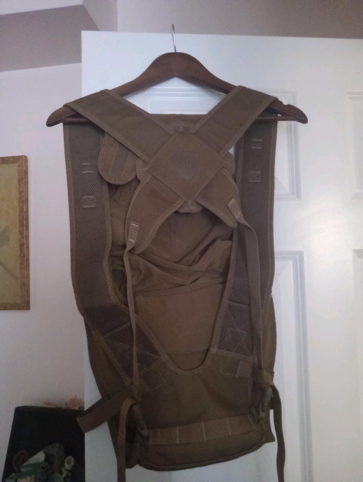 Tactical baby Gear carrier coyote  TBG military8 up to 33lbs - Glendale, California - FleaMarketBay