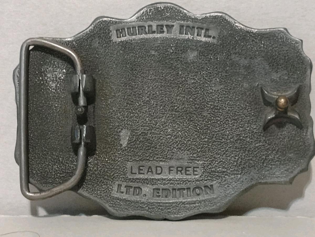 Hurley Limited Edition Belt Buckle - Pickerington, Ohio - FleaMarketBay