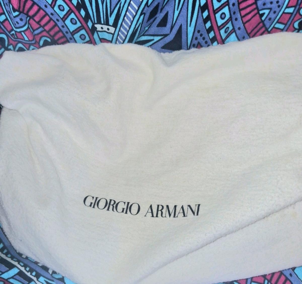 Giorgio Armani White Leather Soft Calfskin - Adelanto, California - FleaMarketBay
