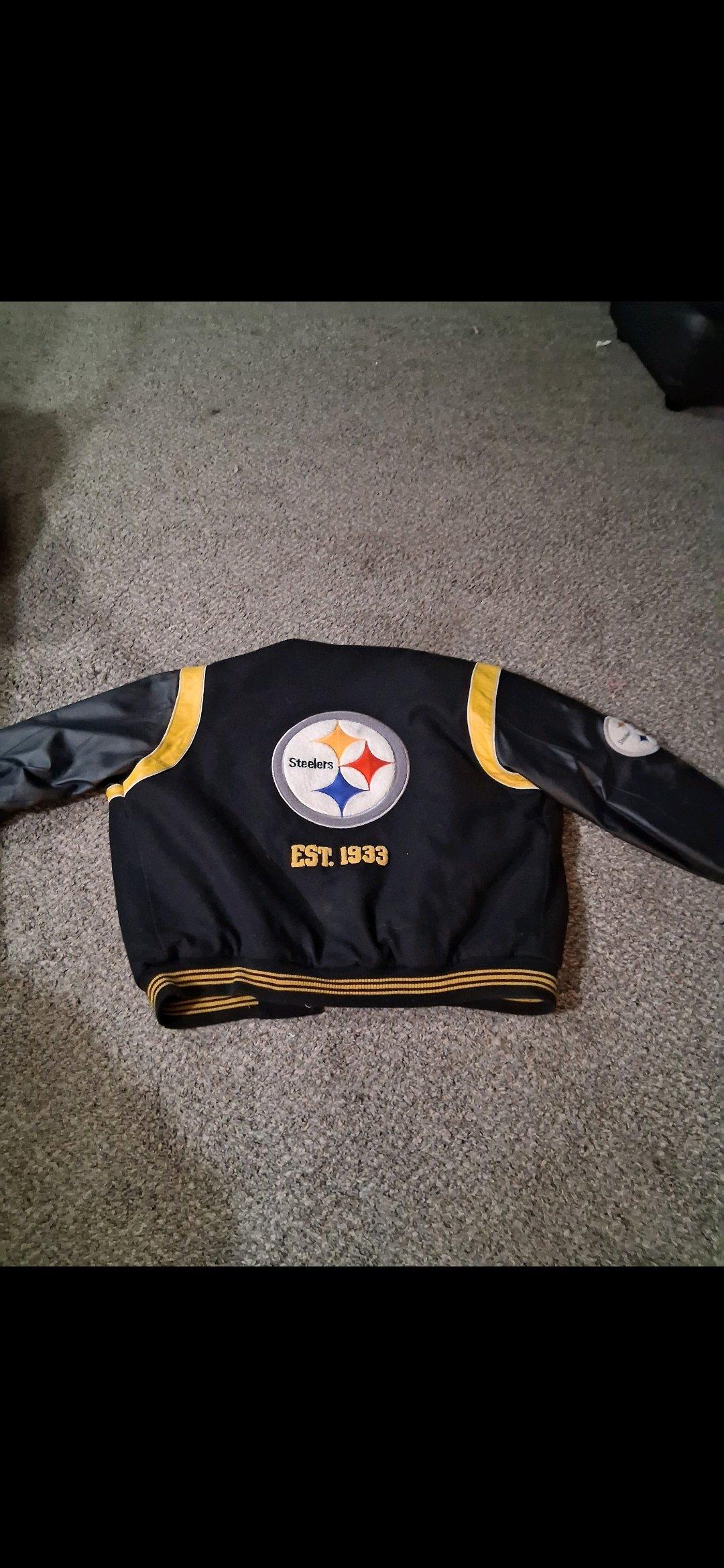 Pittsburgh Steelers Varsity Jacket - Moorhead, Minnesota - FleaMarketBay