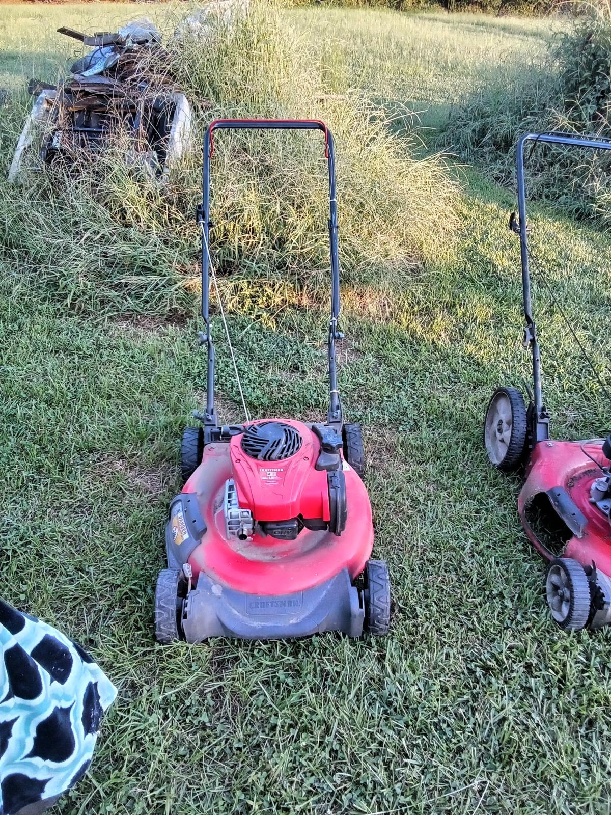 Craftsman and Yard machines push mower both run - Goldsboro, North Carolina - FleaMarketBay