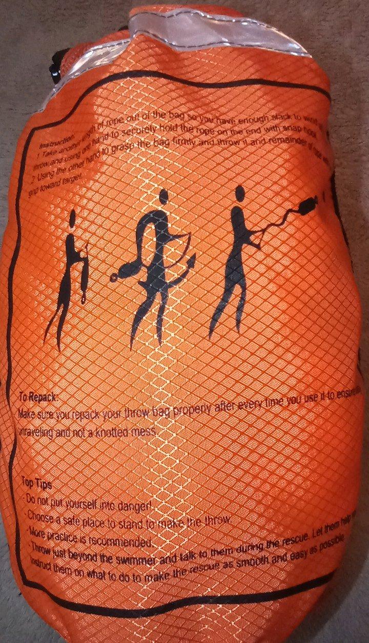 Safety Throw Rescue Rope with Storage Bag - Melbourne, Florida - FleaMarketBay