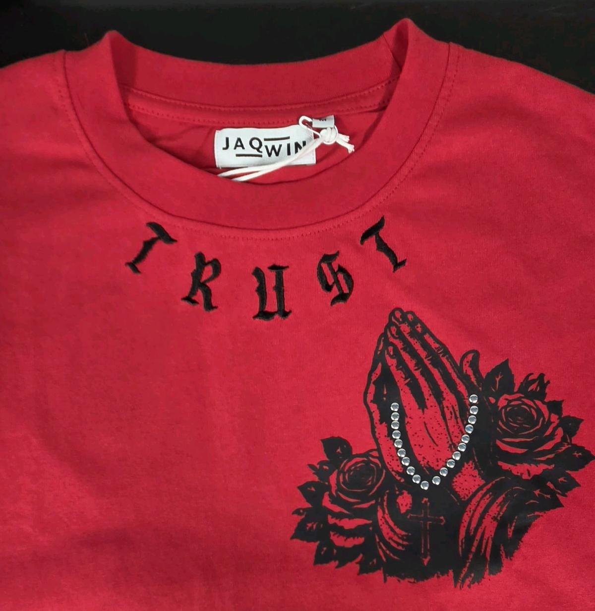 playeras para hombres color rojo de cuello redondo - North Bergen, New Jersey - FleaMarketBay