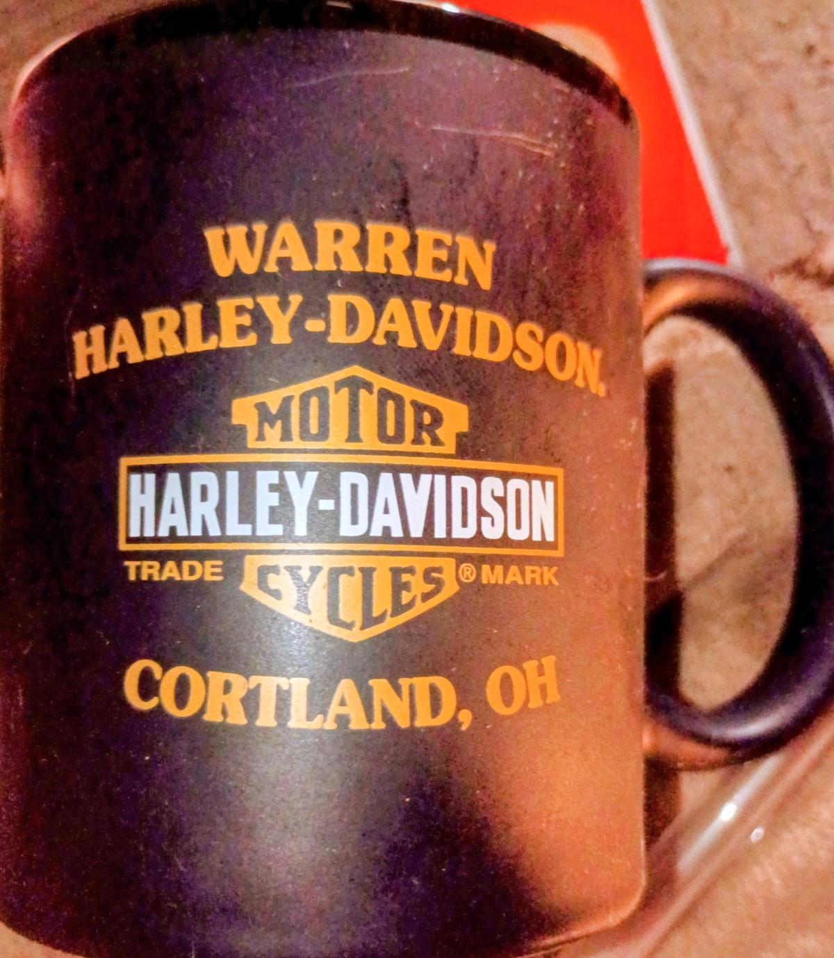 Harley Davidson Coffee Mug - Alliance, Ohio - FleaMarketBay