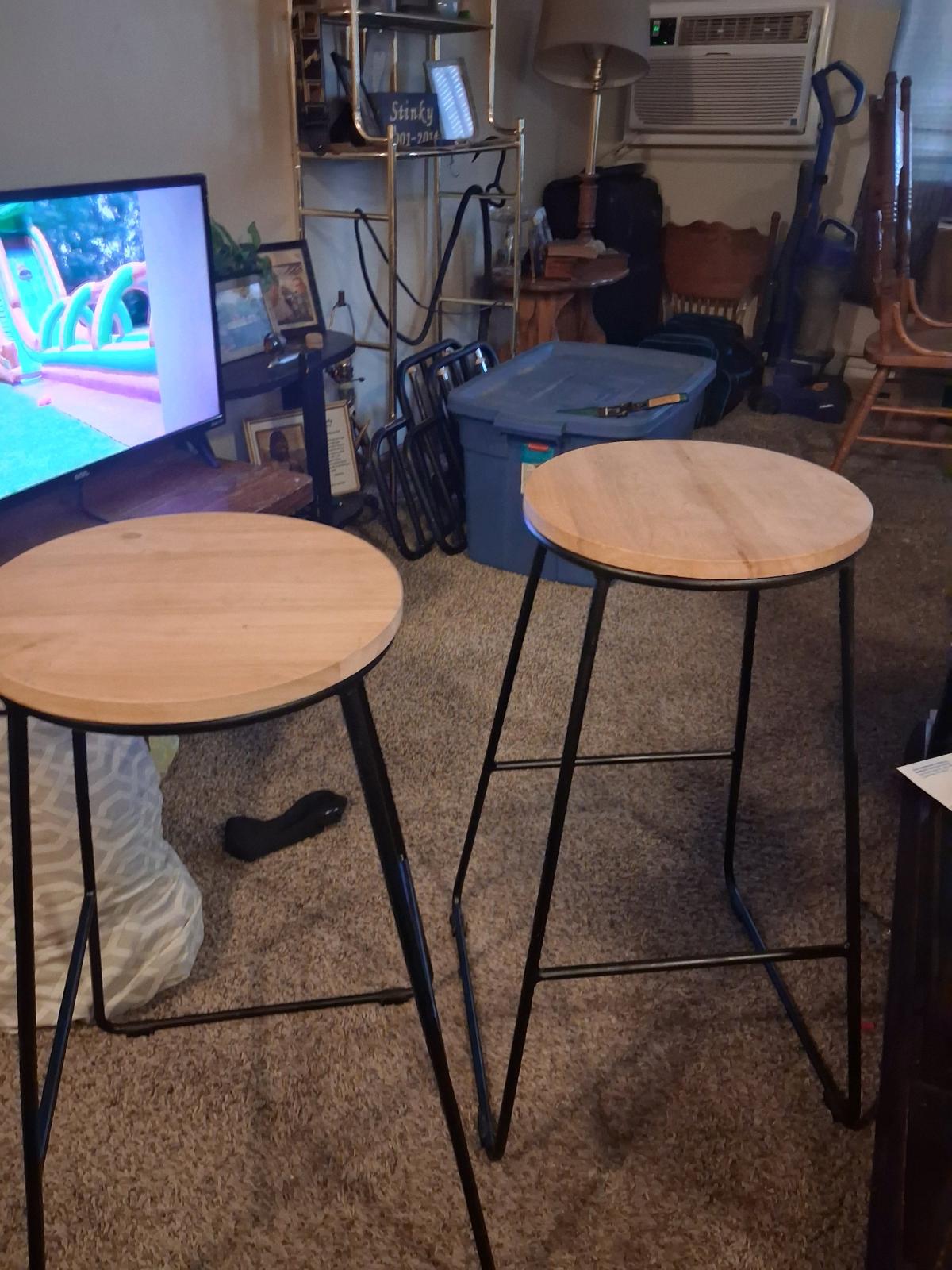 woodmetal barstools - Crooksville, Ohio - FleaMarketBay