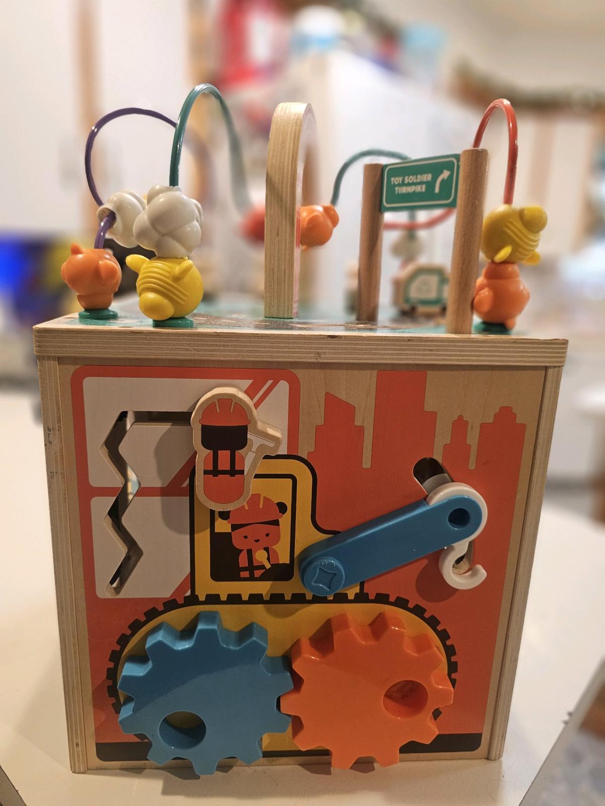 FAO Schwarz Busy City Wooden Activity Cube - Irving, Texas - FleaMarketBay