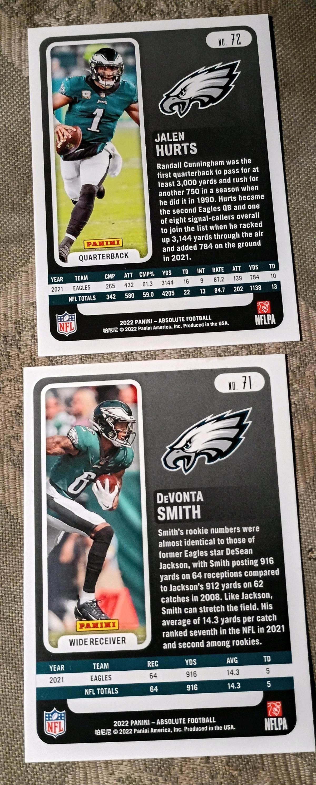 Eagles football cards set - Arvada, Colorado - FleaMarketBay