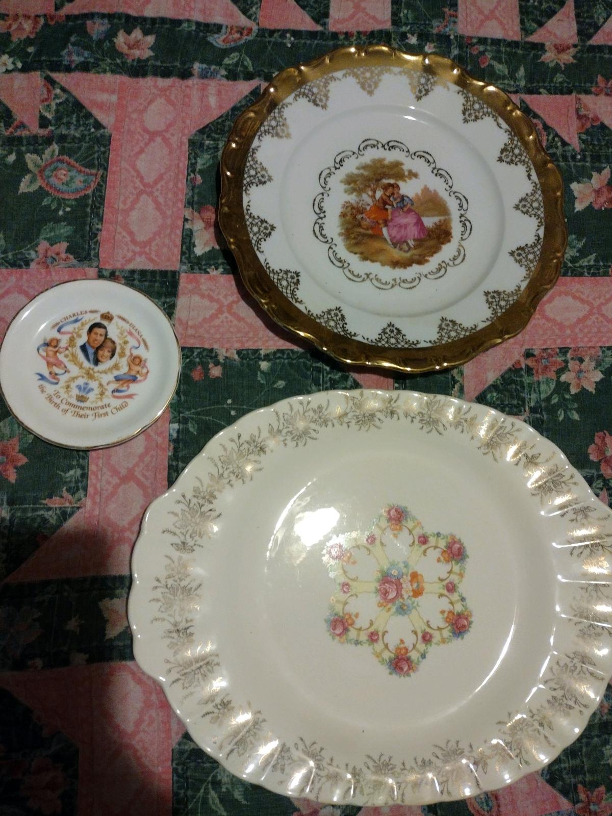22kt gold plates Princess Diana Commemorate plate - Tomball, Texas - FleaMarketBay