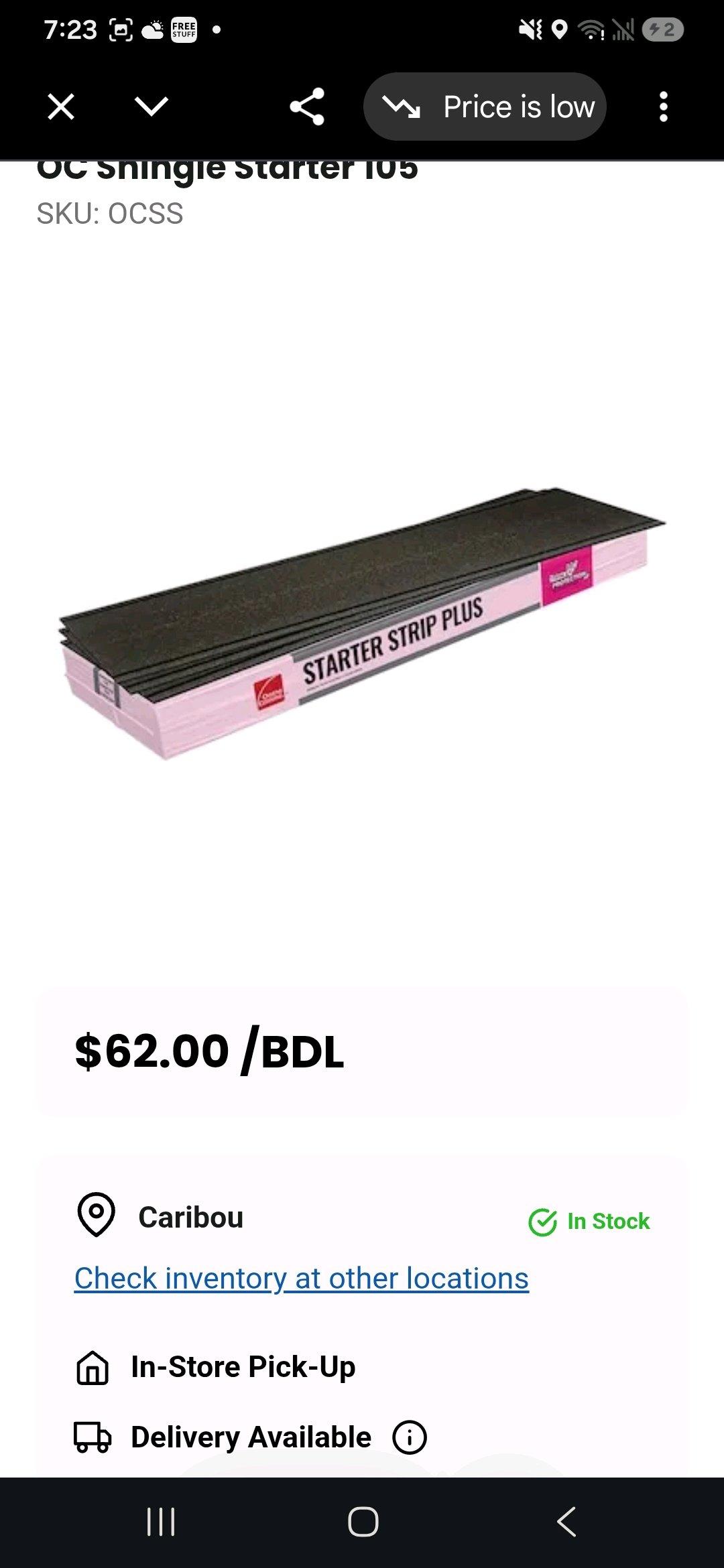 20 bundles of starter shingles 105 - Houston, Texas - FleaMarketBay